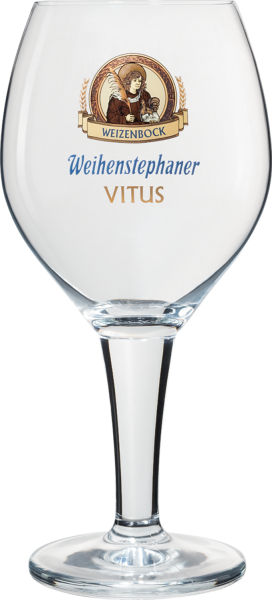 Neu Weihenstephan Vitus Bayern Weizenbierglas mit Stiel 0,5l <1-6 Stk Auswahl>